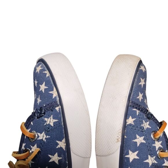 Sperry  Top-Sider 97679 Women's 9.5 Med Blue, White Stars, Red, White Stripes - Picture 6 of 12